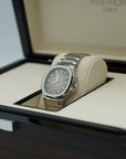 Patek Philippe Nautilus 35.2 mm Gray Dial Stainless Steel Bracelet 7118/1A-011 - WATCHXNYC