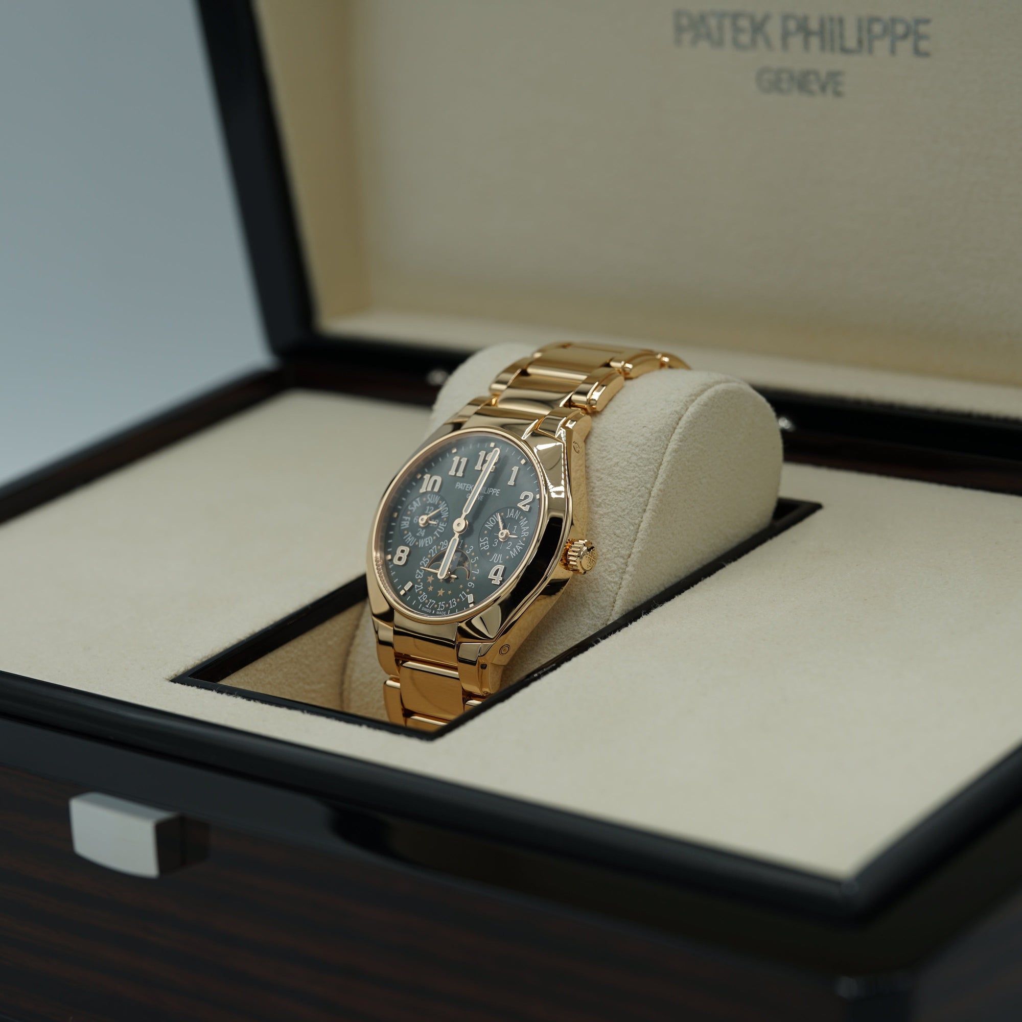 Patek Philippe Twenty~4 36mm Olive Green Dial Rose Gold 7340-1R-010 - WATCHXNYC