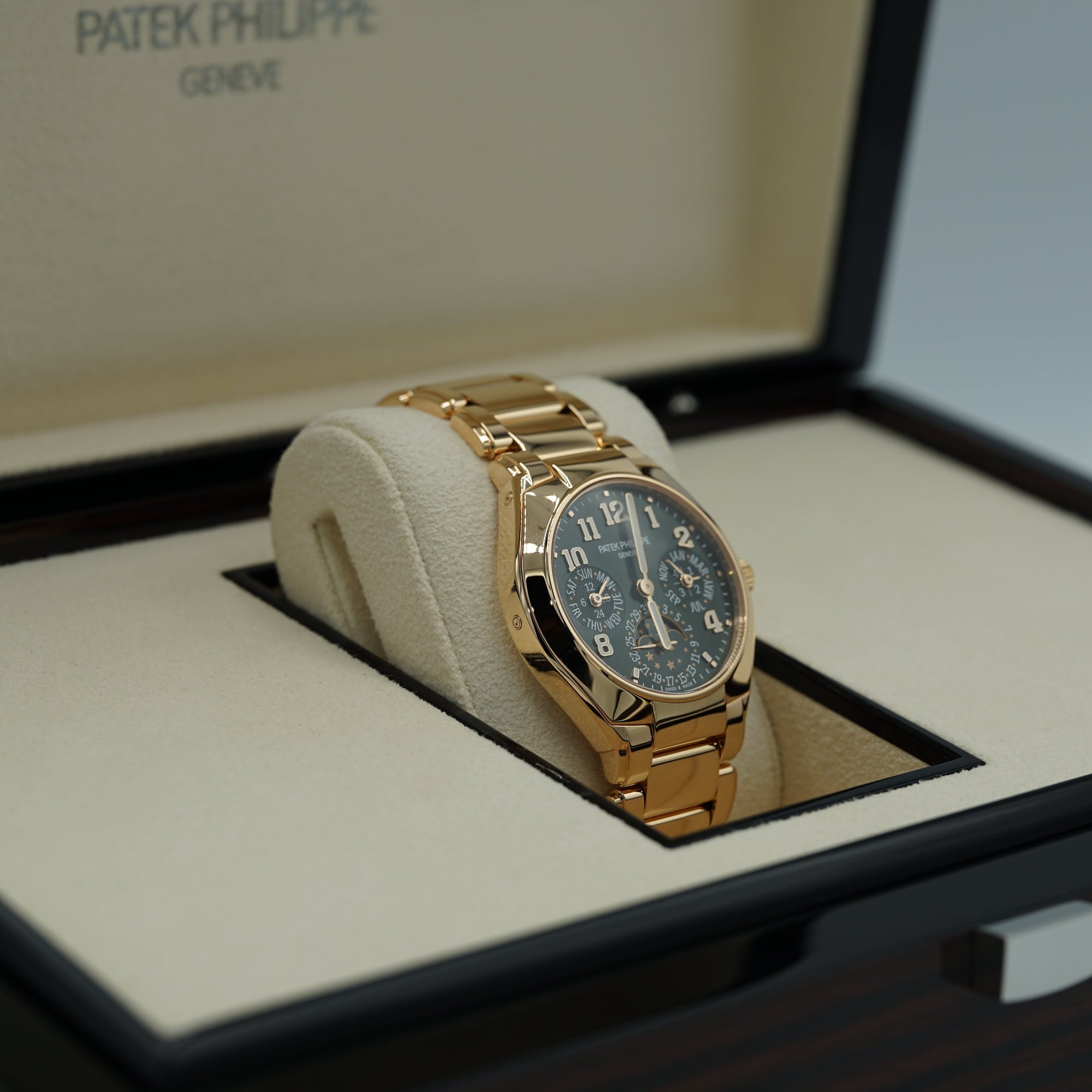 Patek Philippe Twenty~4 36mm Olive Green Dial Rose Gold 7340-1R-010 - WATCHXNYC