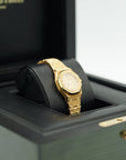 Audemars Piguet Royal Oak Mini Frosted Gold Quartz 23 mm Yellow Dial 18-Carat Yellow Gold Bracelet 67630BA.GG.1312BA.01 - WATCHXNYC