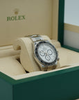 Rolex Daytona 40mm White Dial Stainless Steel Oyster Bracelet 126500LN - WATCHXNYC