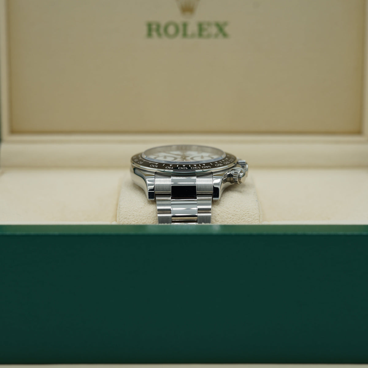 Rolex Daytona 40mm White Dial Stainless Steel Oyster Bracelet 126500LN - WATCHXNYC