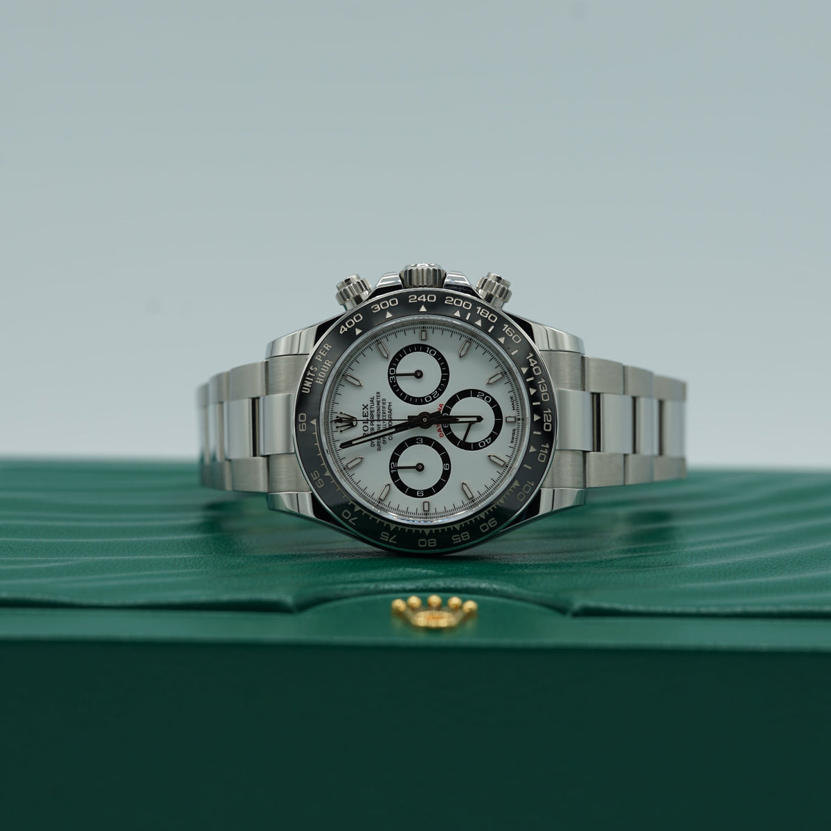 Rolex Daytona 40mm White Dial Stainless Steel Oyster Bracelet 126500LN - WATCHXNYC