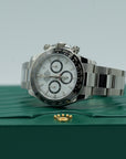 Rolex Daytona 40mm White Dial Stainless Steel Oyster Bracelet 126500LN - WATCHXNYC