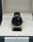 A. Lange & Sohne LANGE 1 TIME ZONE 41.9 mm Black Dial 18K White Gold   Leather Strap 136.029 / LSLS1363AG - WATCHXNYC