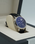A. Lange & Sohne LANGE 1 TIME ZONE 41.9 mm Black Dial 18K White Gold   Leather Strap 136.029 / LSLS1363AG - WATCHXNYC