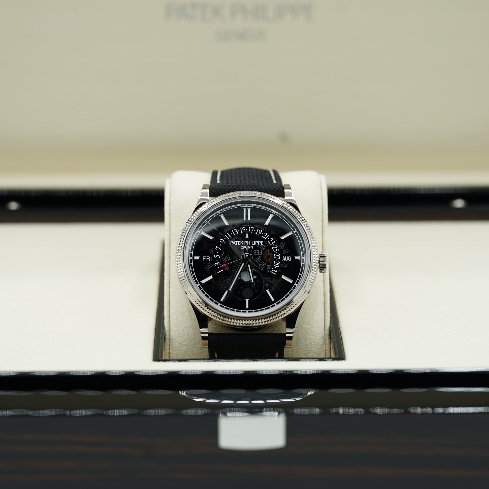 Patek Philippe Grand Complications 39.5mm Gray Dial White Gold 6159G-001 - WATCHXNYC