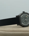 F.P.Journe élégante 48 Titalyt  Black Dial Titanium Rubber Strap - WATCHXNYC