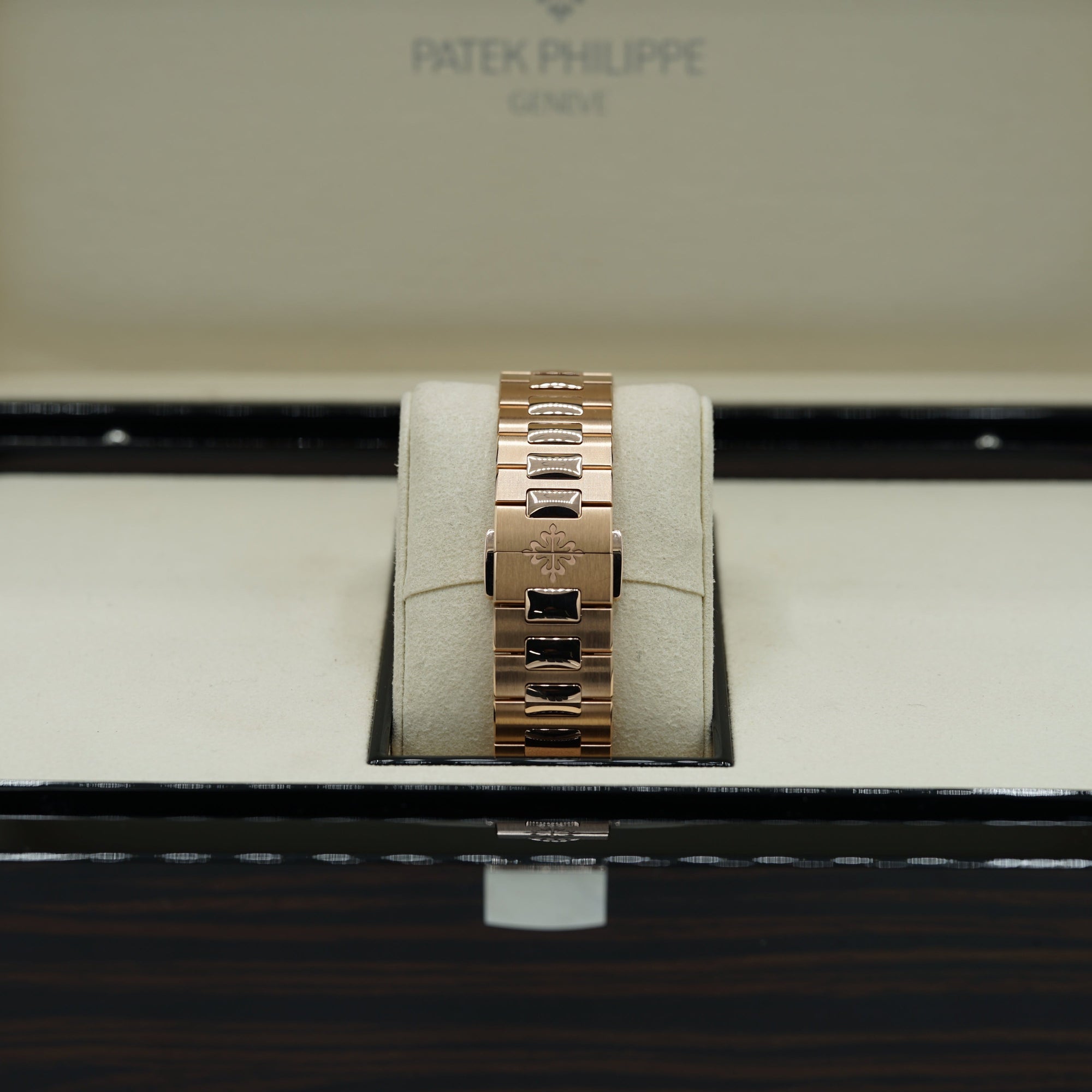 Patek Philippe Flyback Chronograph Travel Time Sunburst  Blue &amp; Gold Dial Rose Gold Case/Bracelet 40.5mm 5990-1R-001 - WATCHXNYC