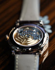Patek Philippe Complications Beige Dial Rose Gold Leather Strap 38.5 mm 5396R-016 - WATCHXNYC