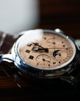 Patek Philippe 5270P-001 Grand Complications 41mm Salmon Dial Platinum - WATCHXNYC