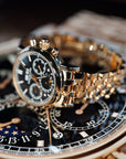 Patek Philippe Perpetual Calendar Grand Complications 40.2mm Black Dial Rose Gold 5204/1R-001 - WATCHXNYC