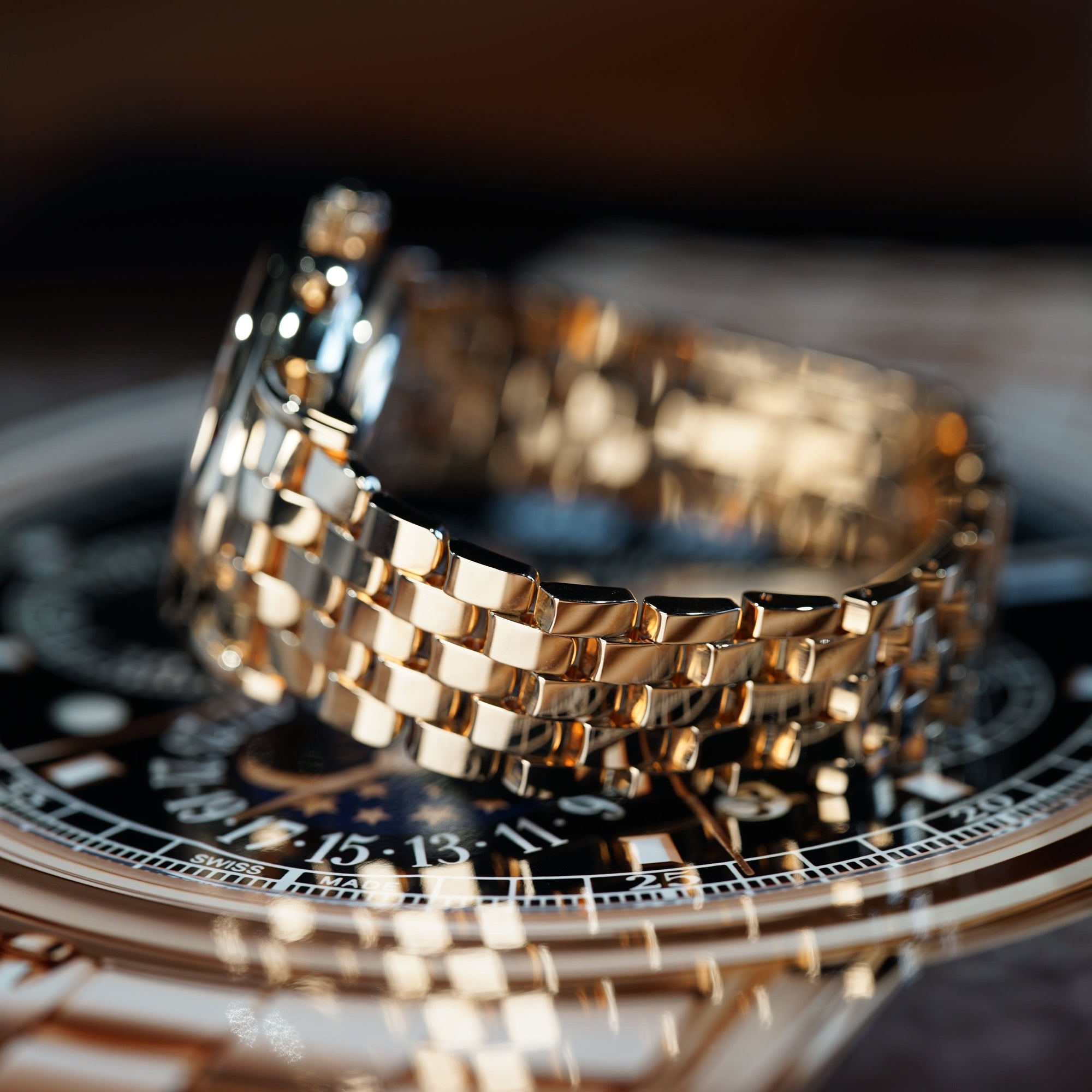 Patek Philippe Perpetual Calendar Grand Complications 40.2mm Black Dial Rose Gold 5204/1R-001 - WATCHXNYC