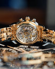 Patek Philippe Perpetual Calendar Grand Complications 40.2mm Black Dial Rose Gold 5204/1R-001 - WATCHXNYC