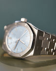 Audemars Piguet Royal Oak Selfwinding 37 mm Light Blue Dial Stainless Steel Bracelet 15550ST.OO.1356ST.08