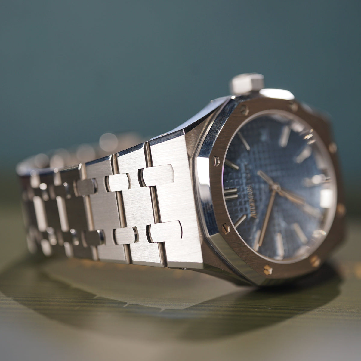Audemars Piguet Royal Oak Selfwinding 37 mm Light Blue Dial Stainless Steel Bracelet 15550ST.OO.1356ST.08