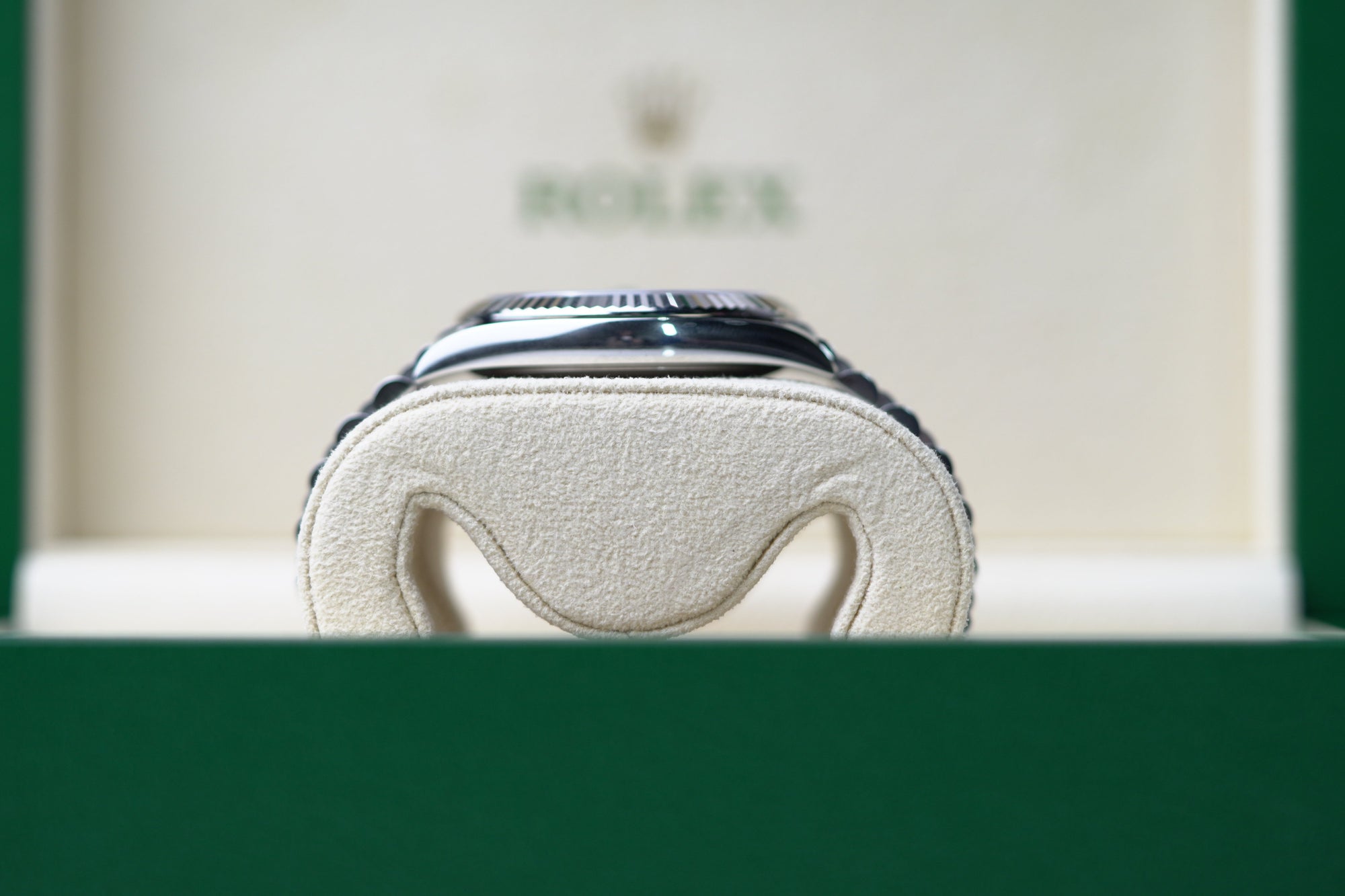 Rolex Datejust 41 mm Mint Green Dial Oystersteel and White Gold Jubilee Bracelet 126334-0028 - WATCHXNYC