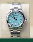 Rolex Oyster Perpetual 31 mm Tiffany Dial Oystersteel Oyster Bracelet 277200-0007 - WATCHXNYC