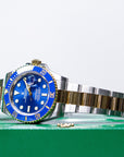 Rolex Submariner Blusey Date 41MM Gold/Steel Oyster 126613lb - WATCHXNYC
