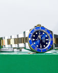 Rolex Submariner Blusey Date 41MM Gold/Steel Oyster 126613lb - WATCHXNYC
