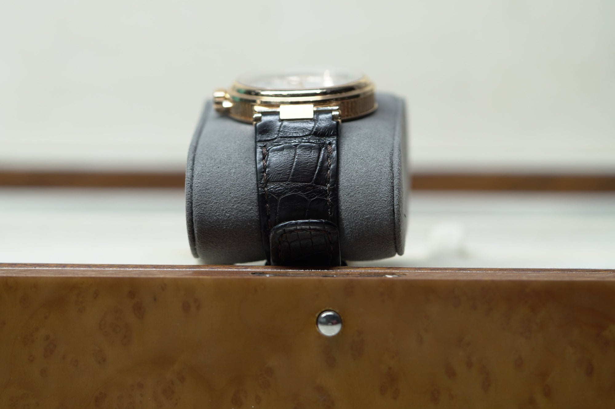 Breguet Marine 40 mm Silver Dial 18k Rose Gold Brown Leather Strap 5517BR/12/9ZU - WATCHXNYC