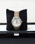 Patek Philippe Complications Moon Phase 33.3mm White Mother of Pearl Dial White Gold 4968G-010 - WATCHXNYC