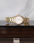 Patek Philippe Twenty~4 Automatic Satin/Linen White Dial Rose Gold & Diamond Case/Braclet 36mm 7300-1200R-010 - WATCHXNYC