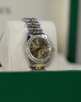 Rolex Lady-Datejust 28 mm Champagne-Colour Dial with Diamonds  Oystersteel and 18k Yellow Gold Jubilee Bracelet 279383rbr-0001 - WATCHXNYC