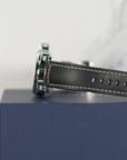 Panerai Luminor 8 Giorni 44 mm Black Dial Stainless Steel Black   Leather Strap PAM00915 - WATCHXNYC