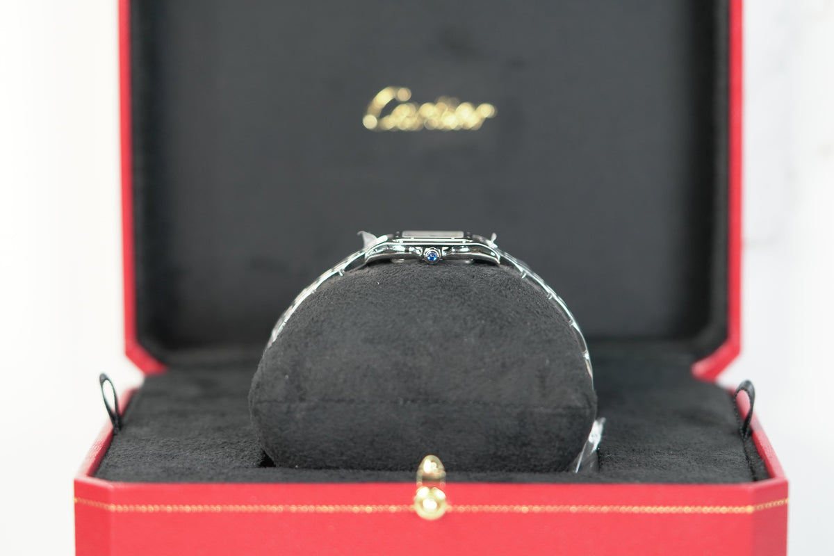 Cartier Panthère 23 mm x 30 mm Small Steel Silver Dial Bracelet WSPN0013 - WATCHXNYC