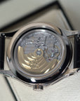 Patek Philippe Complications 40 mm Blue Dial 18K White Gold   Leather Strap 5205G-013 - WATCHXNYC