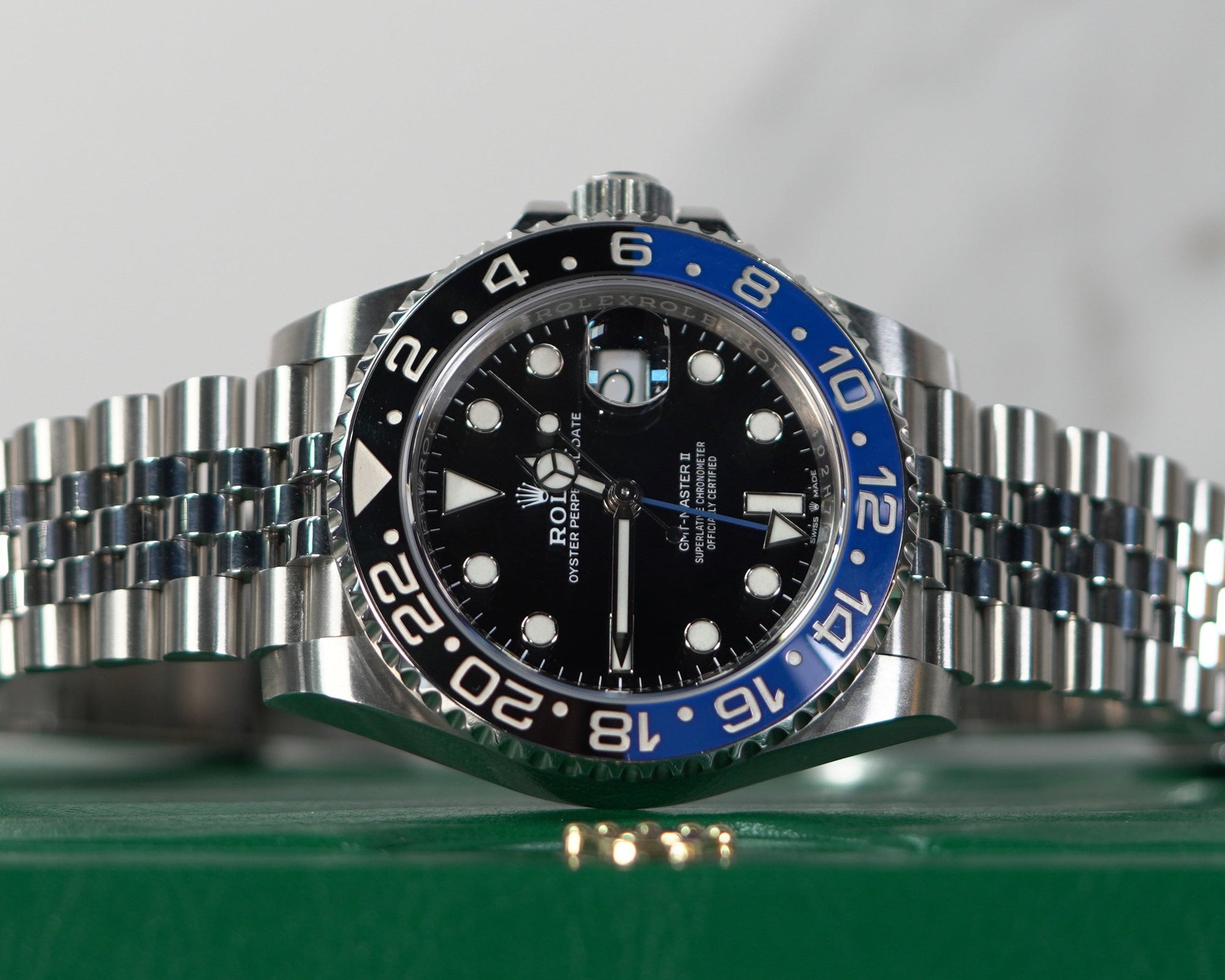 Rolex GMT-Master II Batgirl 40 mm Black Dial Oystersteel Jubilee Bracelet 126710blnr-0002 - WATCHXNYC