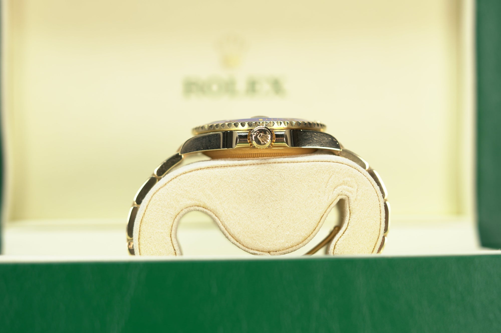 Rolex Submariner Date 41 mm Royal Blue Dial 18 Kt Yellow Gold Oyster Bracelet 126618lb-0002 - WATCHXNYC