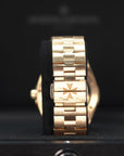 Vacheron Constantin Overseas self-winding 34.5 mm Blue Dial 18K Pink Gold Bracelet 4600V/200R-B979 - WATCHXNYC