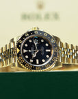 Rolex GMT-Master II 40 mm Black Dial 18k Yellow Gold Jubilee Bracelet 126718grnr-0001 - WATCHXNYC
