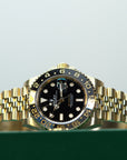 Rolex GMT-Master II 40 mm Black Dial 18k Yellow Gold Jubilee Bracelet 126718grnr-0001 - WATCHXNYC