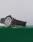 Rolex Yacht-Master 37 37 mm Intense black Dial 18 kt Everose gold Oysterflex bracelet 268655-0017 - WATCHXNYC