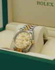 2025 Rolex Datejust 36 mm Champagne-Colour Set With Diamonds Dial Oystersteel and 18k Yellow Gold Jubilee Bracelet 126233-0017 - WATCHXNYC