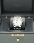Audemars Piguet Royal Oak Quartz 33 mm Silver Dial with Diamonds Stainless Steel Bracelet 67651ST.ZZ.1261ST.01 - WATCHXNYC