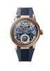 Breguet Expérimentale 1 Blue Dial 18K Breguet Gold Blue Rubber Strap 43.5 mm E001BH/S9/5ZV