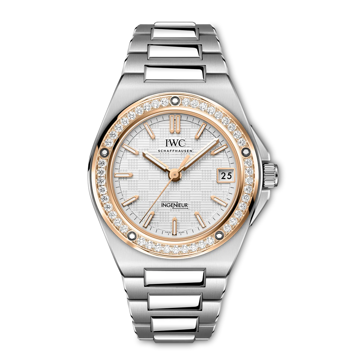 IWC Ingenieur Automatic 35 Grey Dial Steel Bracelet 35.1 mm IW324911 - WATCHXNYC