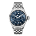 IWC Big Pilot's Watch Perpetual Calendar ProSet Le Petit Prince Blue Dial Steel Bracelet 42 mm IW329601