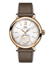 IWC Portofino Automatic Day & Night 34 Silver Dial 18K 5N Gold Taupe Calfskin Strap  34 mm IW459805