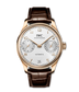 IWC Portugieser Automatic 42 Silver Dial 18K 5N Gold Dark Brown Alligator Leather Strap 42.4 mm IW501706