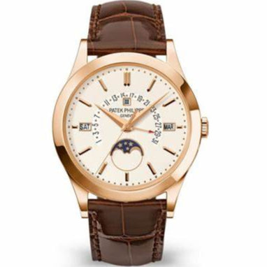 Patek Philippe 5496R-001 Grand Complications 39.5mm Silvery Opaline Dial Rose Gold - WATCHXNYC