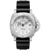Panerai Submersible White Dial Steel Black Rubber Strap 42 mm PAM01590