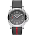 Panerai Luminor Luna Rossa Grey Dial Steel Grey Rubber Strap 44 mm PAM01653