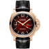 Panerai Luminor Perpetual Calendar Burgundy Dial Goldtech™ Black Alligator Leather Strap 44 mm PAM01688