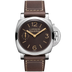 Panerai Luminor Brown Tobacco Dial Steel Dark Brown Calfskin Strap 44 mm PAM01731