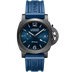 Panerai Luminor GMT Ceramica Blue Dial Ceramic Blue Rubber Strap 40 mm PAM01783